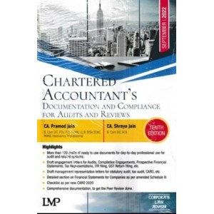Legal Matrix Publication's Chartered Accountants Documentation and Compliance for Audits and Reviews by CA. Pramod Jain, CA. Shreya Jain 